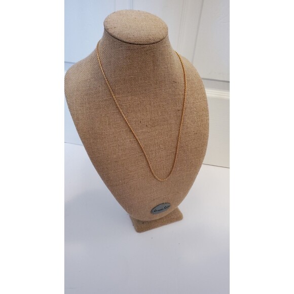 BETSEY JOHNSON SIGNED Gold Toned 26in Adjustable Chain Only Replacement Necklace - Picture 1 of 5